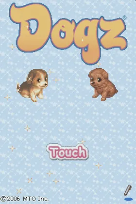 Dogz (USA) screen shot title